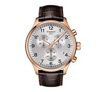 Tissot Mens T-Sport Chrono XL Classic Brown Leather Strap Watch T116.617.36.037.00