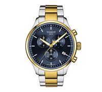 Tissot Chrono XL Classic 45MM Blue Dial Two Tone Men's Watch T116.617.22.041.00