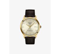 Tissot Mens Tissot Classic Dream Stainless-Steel and Leather Automatic Watch 40mm Gold 1 Size