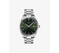 Tissot Mens Tissot PR 100 Stainless Steel Quartz Watch Green 1 Size