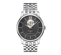 TISSOT Mens Tradition Open Heart Powermatic 80 Automatic Watch T0639071105800