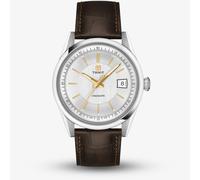 Tissot Mens Visodate Brown Leather Strap Watch T157.407.16.031.00