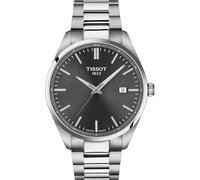 Tissot Mens PR 100 Grey Dial Stainless Steel Bracelet Watch T150.410.11.081.00