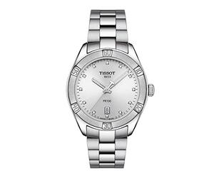 TISSOT PR 100 Sport Chic Ladies Silver Watch T101.910.11.036.00