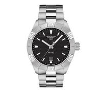 Tissot PR 100 Sport Men's Black Dial Stainless Steel Bracelet Watch