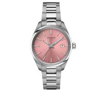 Tissot PR100 Ladies' Pink Dial Stainless Steel Bracelet Watch