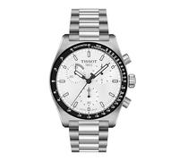 Tissot PR516 Swiss Quartz Chronograph 40mm White Dial Men's Watch