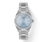 Tissot PRC 100 Solar 34mm Blue Dial Stainless Steel Bracelet Watch