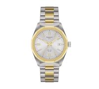 Tissot PRC 100 Solar Silver Dial Two Tone Bracelet Watch T151.822.22.031.00