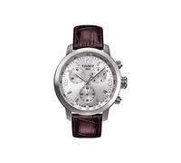 Tissot PRC 200 Leather Chronograph Mens Watch T0554171603700
