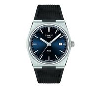Tissot PRX Men's Watch Silicone Strap T137.410.17.041.00 Steel Blue Background