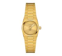 Tissot PRX Quartz, Gold PVD Dial, 25mm Watch for Women, Gold PVD Stainless Steel Case and Bracelet, Swiss Quartz Movement, T1370103302100