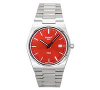 Tissot PRX 40mm Red Dial & Stainless Steel Watch