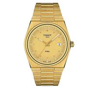 Tissot PRX T137.210.33.021.00 Unisex Watch - 35.0mm Gold Dial Stainless Steel