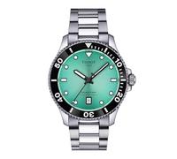 Tissot Seastar 1000 40mm, Swiss Quartz, Watch for Men, Stainless Steel Case, Turquoise Dial
