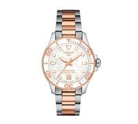 Tissot Seastar 36mm Mother Of Pearl Dial & Stainless Steel Watch