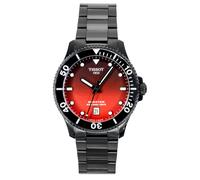 Tissot SeaStar Red Dial Quartz Diver's 300M T120.410.33.421.00 Men's Watch
