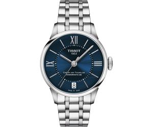 Tissot Silver Womens Analogue Watch Chemin Des Tourelles T0992071104800