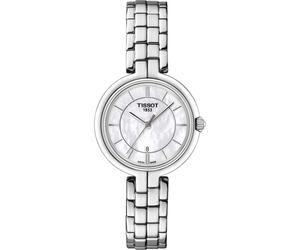 Tissot Silver Womens Analogue Watch Flamingo T0942101111100