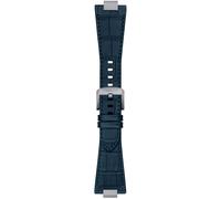 Tissot Strap Leather PRX Dark Blue With Steel Endpiece - Blue TS-S-199