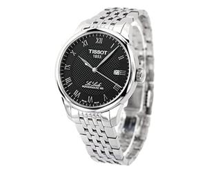 TISSOT T-Classic Le Rockle Powermatic 80 39mm Automatic Men's Watch T0064071105300 [Parallel Import], Black, Bracelet Type