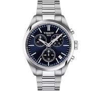 Tissot T-Lace T1504171104100 Men's Wristwatch, Gray, blue, Classic