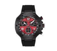 Tissot Mens Limited Edition T-Race MotoGP 2026 Quartz Chronograph Black Rubber Strap Watch T141.417.37.422.00