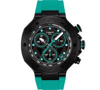 Tissot T-Race Quartz Chronograph 45mm Black PVD Men's Watch T141.417.37.051.01