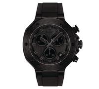 Tissot T-Race Quartz Chronograph Men's Black Silicone Strap Watch