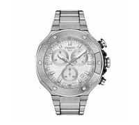 T-Race 45mm Mens Watch Silver