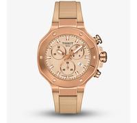 Tissot T-Race Chronograph Nude Silicone Strap Watch