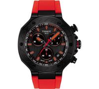 Tissot T-Race T141.417.37.061.01 Men's Watch - 45.0mm Grey Dial Silicone