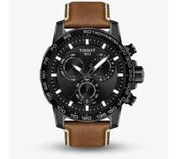 Tissot T-Sport T125.617.36.051.01 Men's Watch - 45.5mm Black Dial Leather