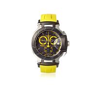 Tissot T0484172705703 - Men's Watch, Yellow Rubber Strap, Lemon Tree, Strip
