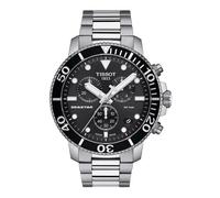 Tissot T120.417.11.051.00 Seastar 1000 Chronograph Black Dial Silver Steel Strap Watch For Men