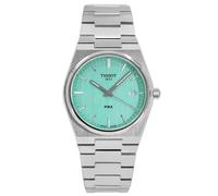 Tissot T137.410.11.091.01 PRX Quartz Light Green Dial Silver Steel Strap Watch for Men