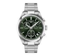 Tissot T1504171109100 Men's Wristwatch, PR 100, Gray, green, Modern