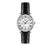 Tissot Carson Premium Ladies' Black Leather Strap Watch