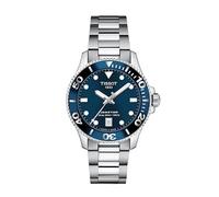 Tissot Unisex Seastar 1000 36mm 316L Stainless Steel case Quartz Watch, Grey, Stainless Steel, 18 (T1202101104100)