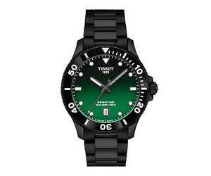 Tissot Unisex's Analog Swiss Quartz Watch with Stainless Steel Strap T1204103309100