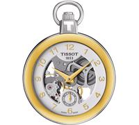 Tissot Watch Pocket Mechanical Skeleton - Silver TS-482
