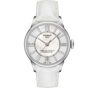 Tissot White Womens Analogue Watch Chemin Des Tourelles T0992071611600
