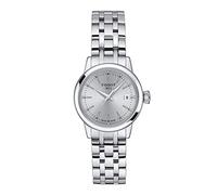 Tissot Womens Classic Dream Lady 316L Stainless Steel case Quartz Watch, Grey, Stainless Steel, 14 (T1292101103100)