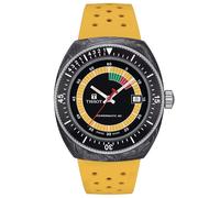 Tissot Yellow Unisexs Analogue Watch Sideral S Powermatic 80 T1454079705700