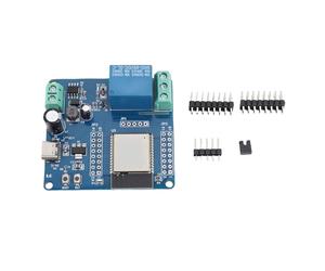 Tissting 1 Channel Relay Module WiFi BT Development Board 4 Modes - Smart Home Automation Control Switch for DIY Projects IoT Wireless Networking Factory Reset Function ABS