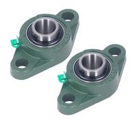 Tissting 2 Pcs Pillow Block Bearing 25mm ID Rhombus Flange UCFL205 16 Self Aligning Insert Bearings Low Noise High Speed Bearings for 3D Printer Conveyor Machinery Equipment