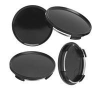 Tissting 4 Pcs Wheel Centre Caps, OD 63mm ID 58mm Universal Hub Caps Plastic Car Hubcap Cover Automotive Exterior Accessories for All Types of Wheels