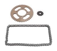 Tissting 428 Chain Sprocket Set 12T/42T with 60 Links Chain - Replacement Sprocket & Chain Kit for ATV, Dirt Bike, Go Kart, Mini Motorcycle & Off Road Vehicles