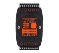 Tissting 485 Hub 1 in 8 Out Industrial Photoelectric Isolation Repeater - 8 Channel 485 Star Bus Structure for Outdoor Engineering, 2500Vrms Isolation Guard, 128 Nodes per Channel
