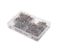Tissting 500PCS Rivet Nut Kit - Metric Threaded Inserts Assortment M3-M10 (0.118-0.394in) for Strong Fastening in Automotive, Furniture, and DIY Projects